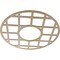 Ekena Millwork O'Neal Wood Fretwork Pierced Ceiling Medallion, Hickory, 40"OD x 14 1/2"ID x 1/4"T CMWP40X40X0250ONHI - alternate 5